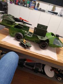 Rolling Thunder G.I. Joe 1988 Hasbro Vintage Action Figure Vehicle