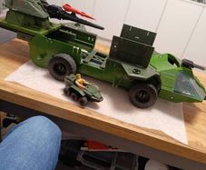 Rolling Thunder G.I. Joe 1988 Hasbro Vintage Action Figure Vehicle