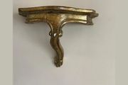 VIntage giltwood wall shelf