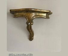 VIntage giltwood wall shelf