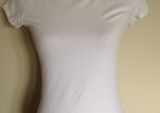 Size 10 White Fitted a Teeshirt