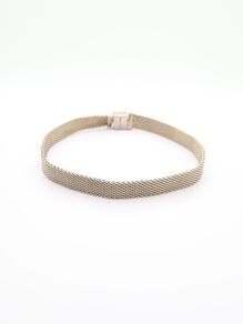 Pandora 925 Sterling Silver Mesh Bracelet