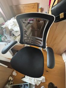 Desk and Ergonomic Chair