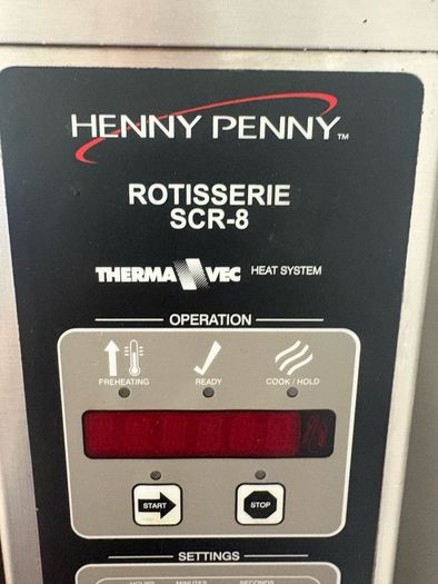 Henny Penny Rotisserie Oven