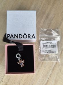 Pandora Sterling Silver Gingerbread Angel Dangle Charm 794247C01 NIB