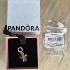 Pandora Sterling Silver Gingerbread Angel Dangle Charm 794247C01 NIB