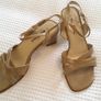 Gino Ventori Beige Sandal - Size 40 Image 3