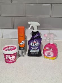Kitchen & Household Cleaning Products Bundle - Pink Stuff, Cillit Bang & Mr Muscle