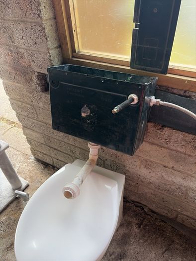 Toilet and sink