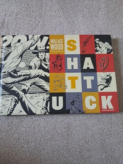 graphic novel. wallace wood presents Shattuck HC