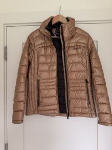 Metallic gold Regatta putter jacket ladies Size 10
