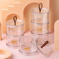 3 Storage Jar Three-size Snacks And Dried Fruits - Plastic