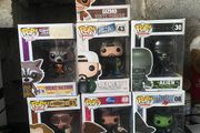 Various Funko Pop Figures