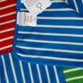 Polarn O Pyret Unisex baby Blanket BLUE limited edition Circus Stripes Image 2