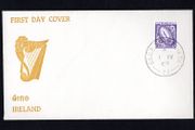 1968 Ireland 5d Photogravure Printing Second Definitive Series Illustrated First Day Cover (FDC) with Baile Atha Cliath (Dublin) cancel