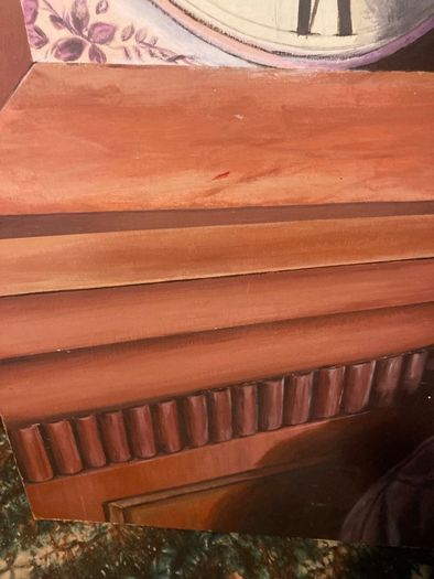 Acrylic painting free postage