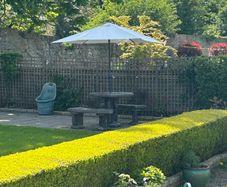 Garden table (benches not included)