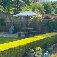 Garden table (benches not included)