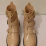 SCHUH Girls Cream Pale Pink Multi Buckle Ankle Boots UK 5 EU 38 New Boxed  CAN POST Image 3