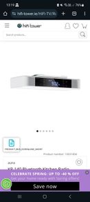 Bluetooth kitchen radio