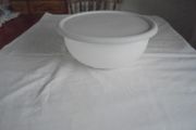 White Plastic Bowls x 4 for Sale