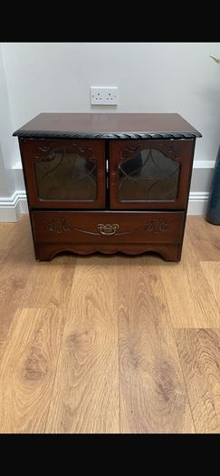 Dark Wood TV or Lamp Table