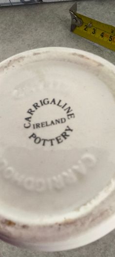 Carrigaline Pottery Ireland Vintage Floral Hummingbird Carrigdhoun Milk Jug