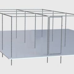 Heavy Duty Fruit Cage Kit with door