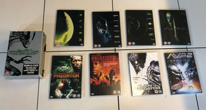 Alien Predator - Total Destruction Ultimate dvd set