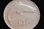 Ireland - 1978 - 10 Pence - Salmon - High Grade - KM.23 - [2207]