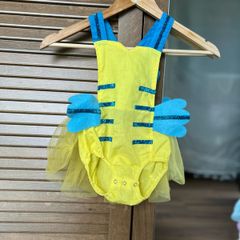 Little mermaid flounder fish costume
