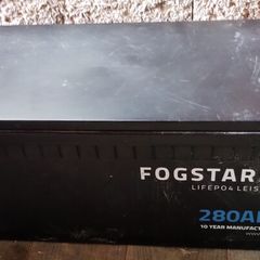 Fogstar 24v lithium battery 280Ah