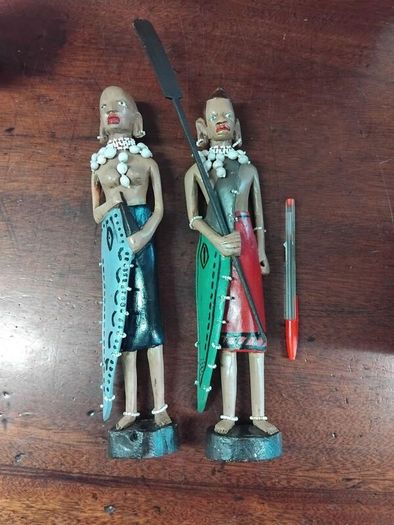 Pair of Maasai Warriors