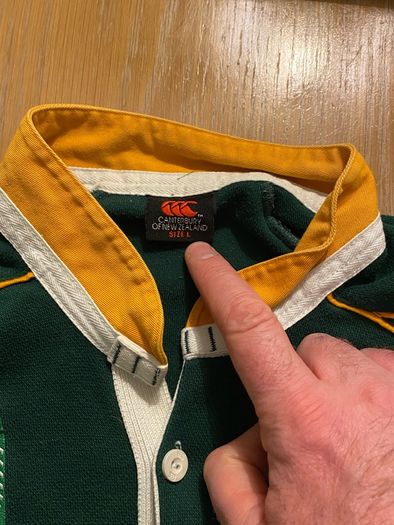 Springbok 2007 Rugby World Cup Supporters Jersey