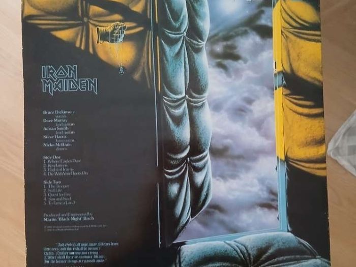 Iron Maiden/Piece Of Mind/1984/LP Vinyl/EMI/EMA 800