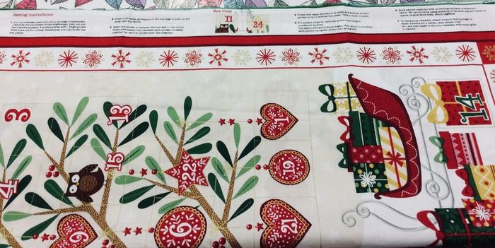 Advent calendar Panel
