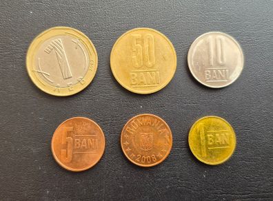 Romania coins