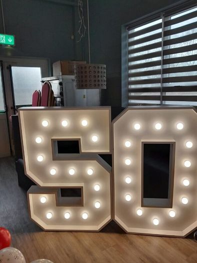 LED Light Up Numbers