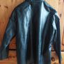 Shein Oversized Black Faux Leather jacket Image 3