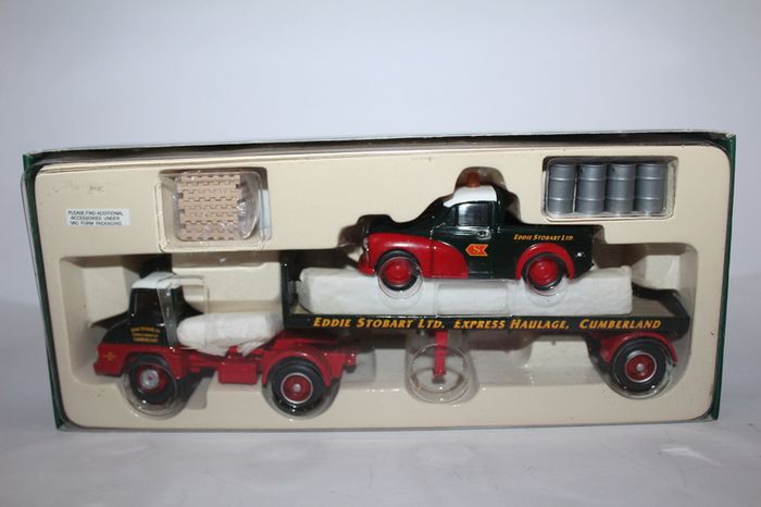 Corgi Eddie Stobart - Morris 1000 Pick Up & Thames Trader Platform