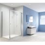 Merlyn sliding shower door and side panel all sizes see below Image 2