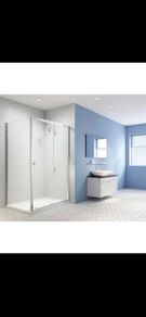 Merlyn sliding shower door and side panel all sizes see below