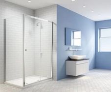 Merlyn sliding shower door and side panel all sizes see below