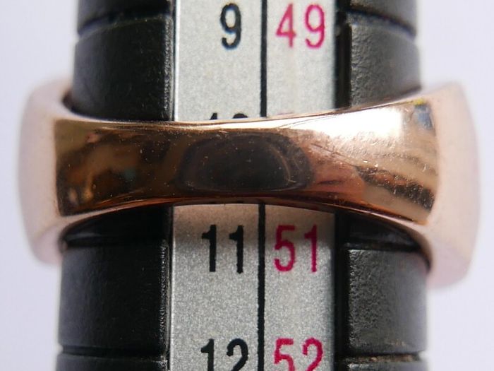 Vintage 18K GP Gold Plated Ring size K