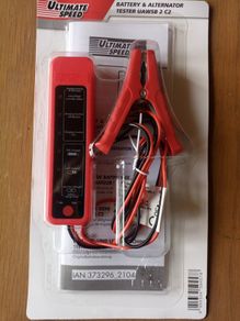Battery & alternator tester