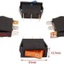 1piece Push Button Rocker Switch AC 16A/250V 20A/125V Illuminated Light On Off SPST Boat Rocker Switch Image 3