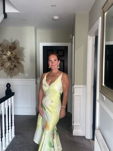 summer floral maxi dress