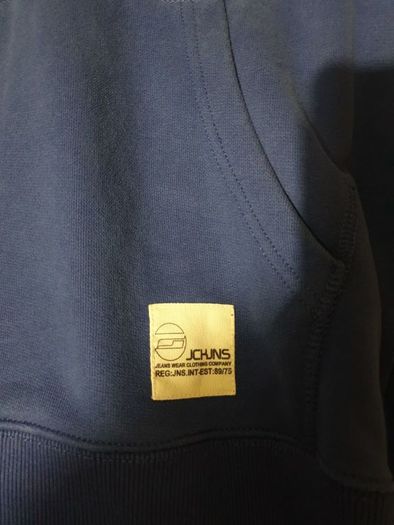 jack & jones blue medium large hoodie