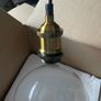 ceiling pendant lights x 3 Image 2