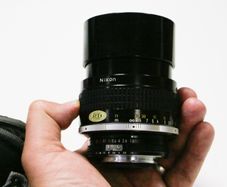 Vintage Nikon NIKKOR 105mm f/1.8 Ai-S Lens
